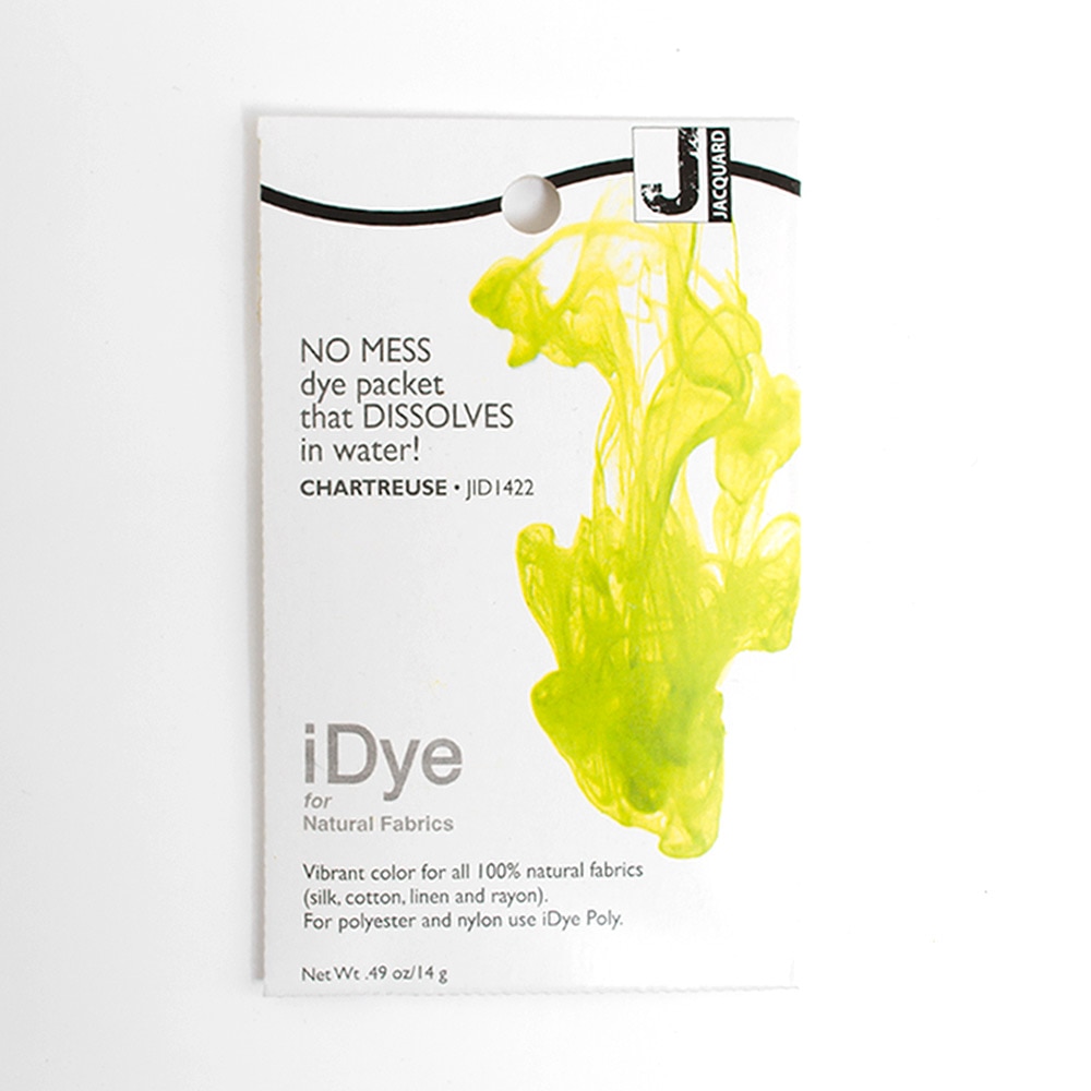 Jacquard, Fabric Dye, Art & School, iDye, 14gm, 47171, Chartreuse